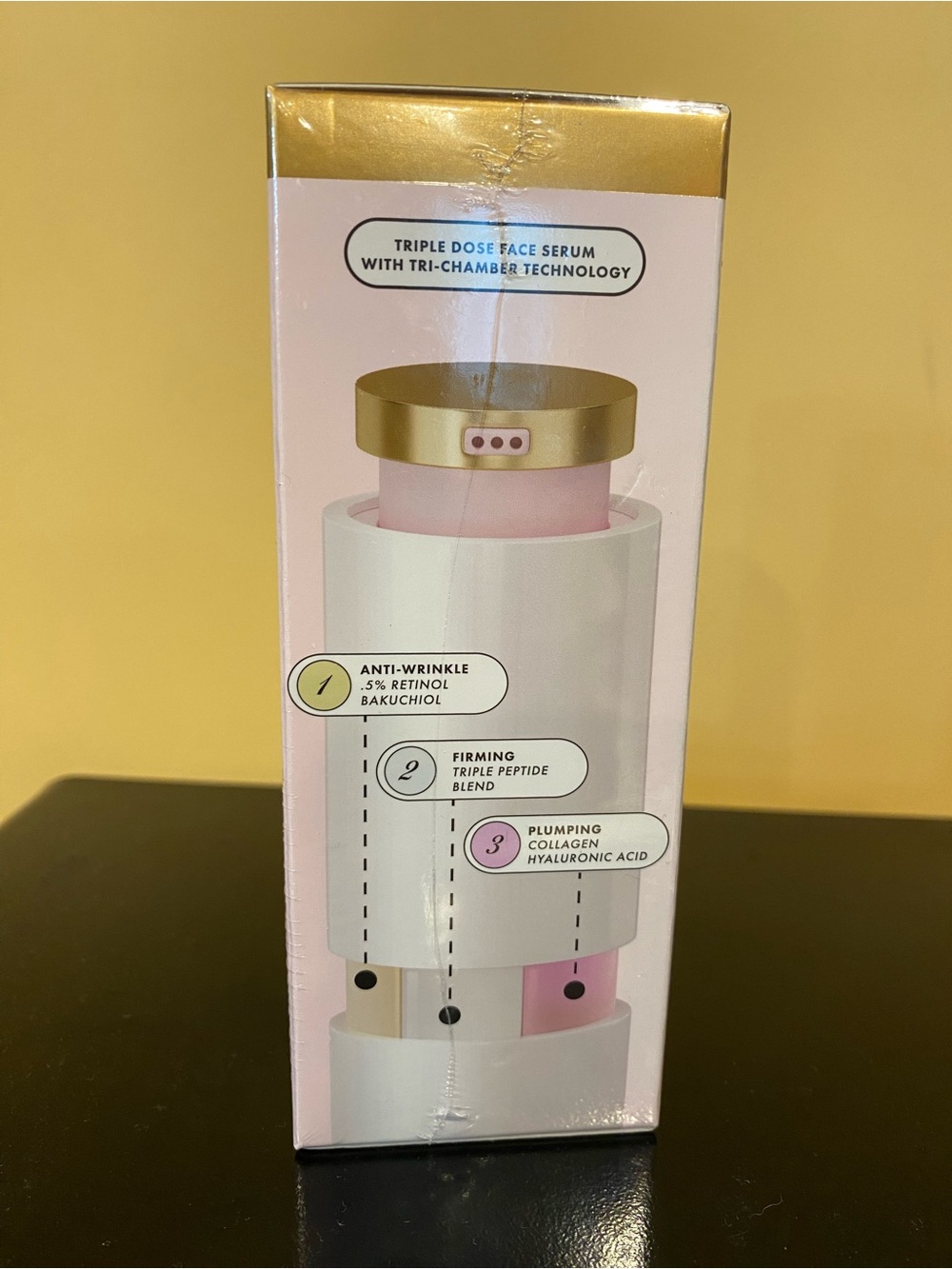 TRULY Triple Dose Face Serum - Pink & Gold